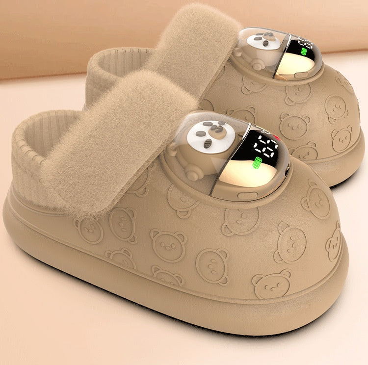 SOVAANA™ Smart Heated Slippers — 🎄 Christmas Mega Sale • Rechargeable Winter Warmth 🔥