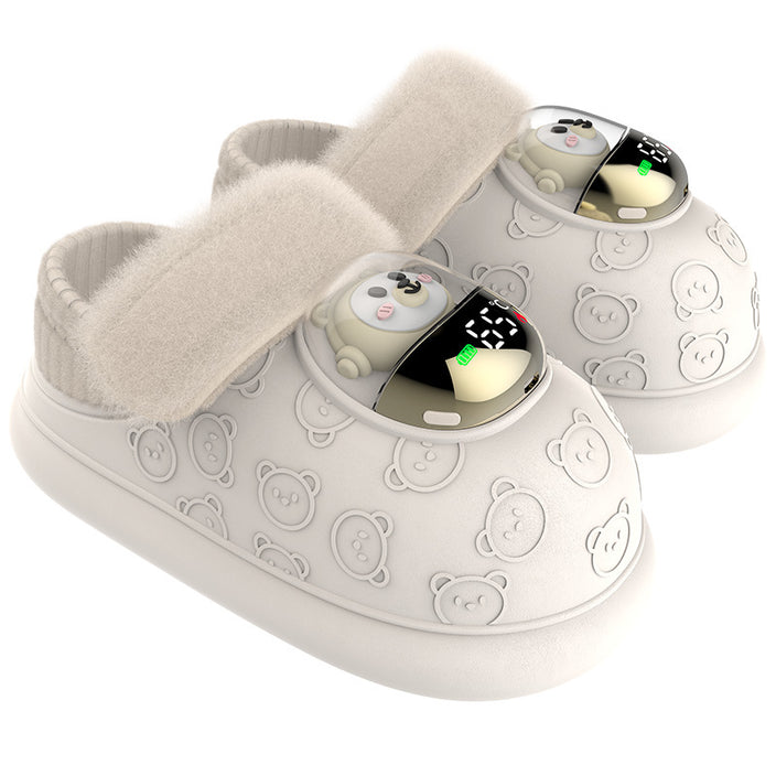 SOVAANA™ Smart Heated Slippers — 🎄 Christmas Mega Sale • Rechargeable Winter Warmth 🔥