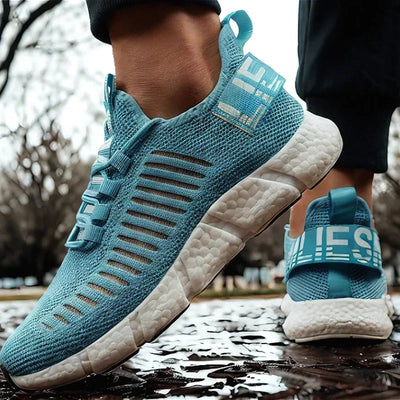 Men's Sports Shoes Fashionable Lightweight Breathable Trendy Flat Shoes Outdoor Athletics Jogging Gym Training Shoes Sneakers