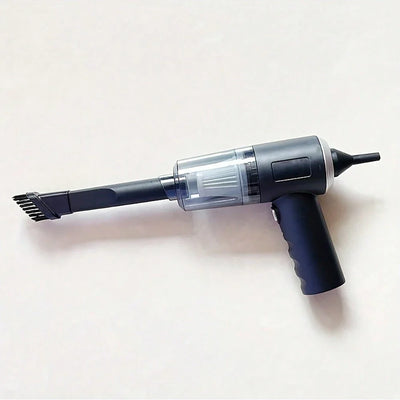 1pc120W High Power Wireless Vacuum Cleaner Dual Use for Home and Car Powerful Vacuum Cleaner Black