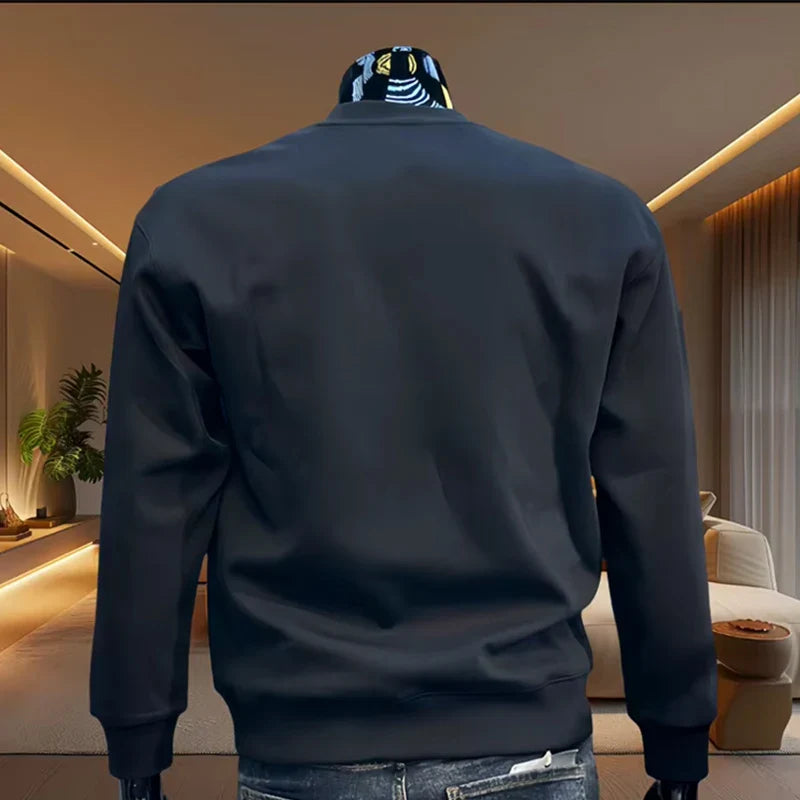 2025 Hot Sale Mens Fashion Printed Hoodie High Quality Autumn Daily Casual Fashion O-neck Longsleeve Pullover Soft Sweatshirt