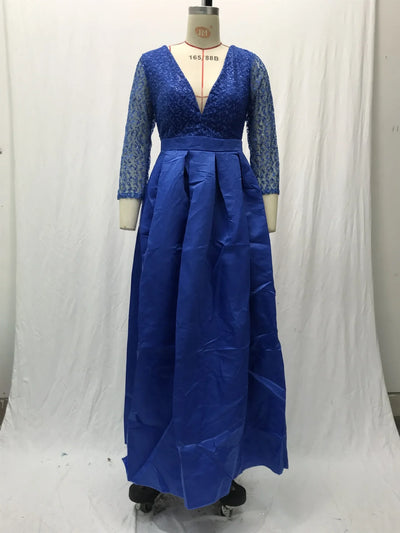 Women's Elegant Evening Party Dresses Luxury Fashionable Long Dresses Trailing Evening Dresses Solid Color Floor-Length Dresses