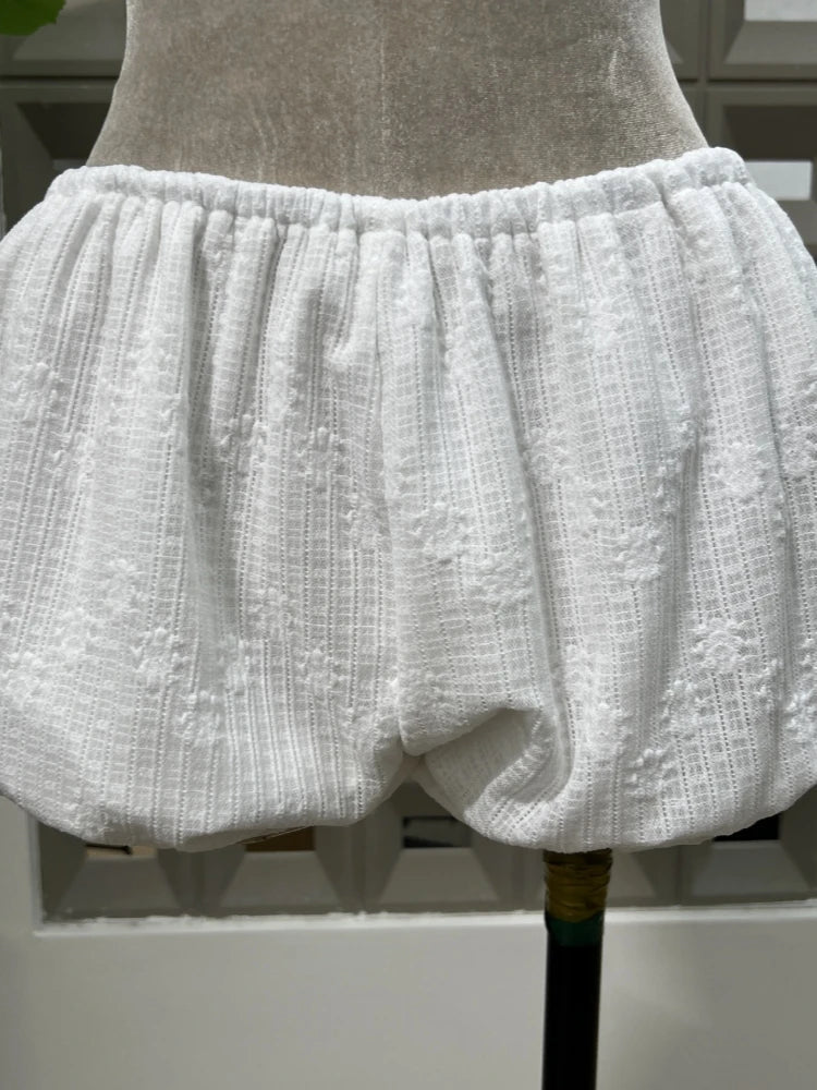 Women Ruffles Draped Dress Three Piece Sets Sexy Halter Neck Folds Ruffled Dress+Lace-up Corset Top+Shorts Suits Party Cocktail