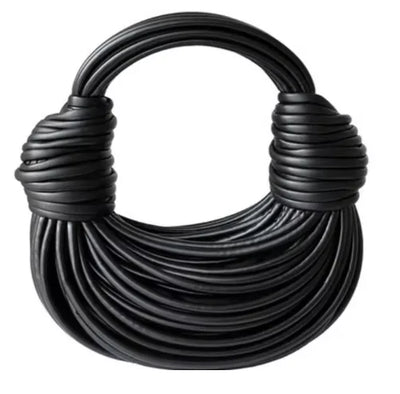 Handbags for Women New Gold Luxury Designer Brand Handwoven Noodle Bags Rope Knotted Pulled Hobo Silver Evening Clutch Chic