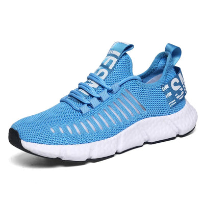 Men's Sports Shoes Fashionable Lightweight Breathable Trendy Flat Shoes Outdoor Athletics Jogging Gym Training Shoes Sneakers