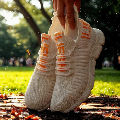 Men's Sports Shoes Fashionable Lightweight Breathable Trendy Flat Shoes Outdoor Athletics Jogging Gym Training Shoes Sneakers